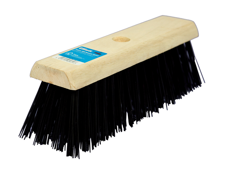 Black 13" Synthetic Broom