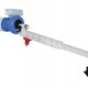 Side Entry Plastic Ballvalve With Adjustable Arm Length